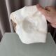 Vintage Sculptural Onyx Catchall / Ashtray – Heavy Natural Stone