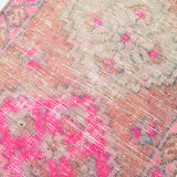 Handmade Faded Color Turkish Door Mat Rug