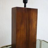 Paire de lampes xl en teck