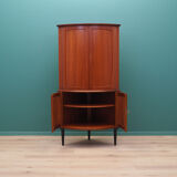 Armoire d’angle en acajou, années 1970, conception danoise, production: danemark