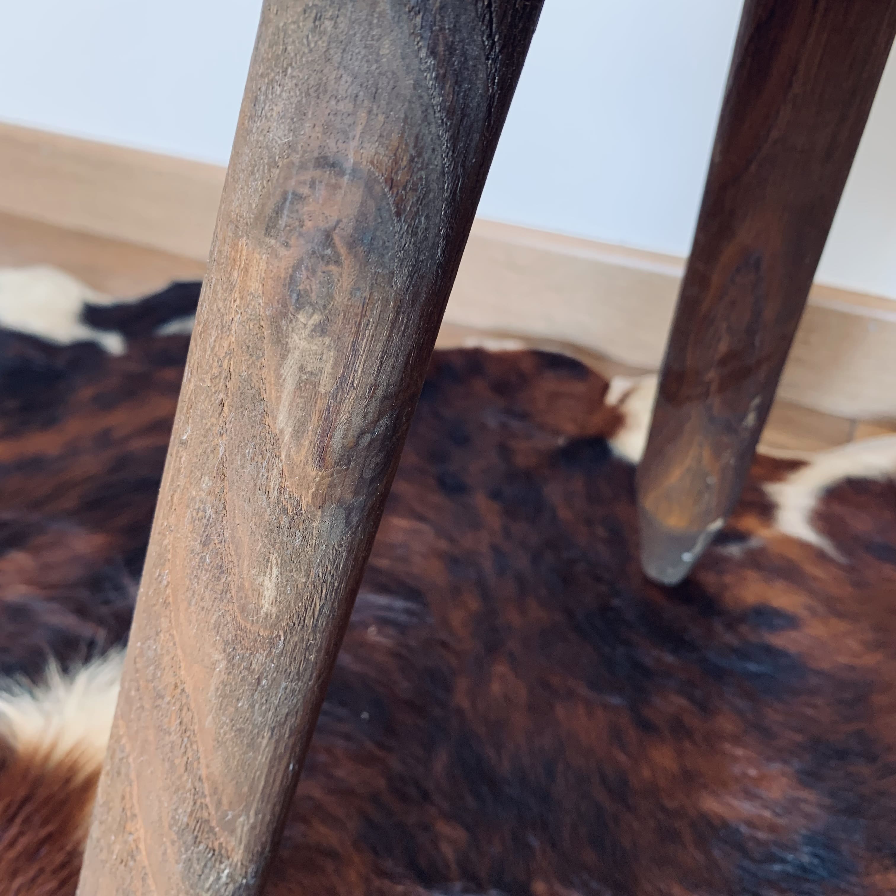 Vintage tripod stool