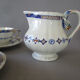 4 tasses et soucoupes & crémier Rouen E. Bourgeois