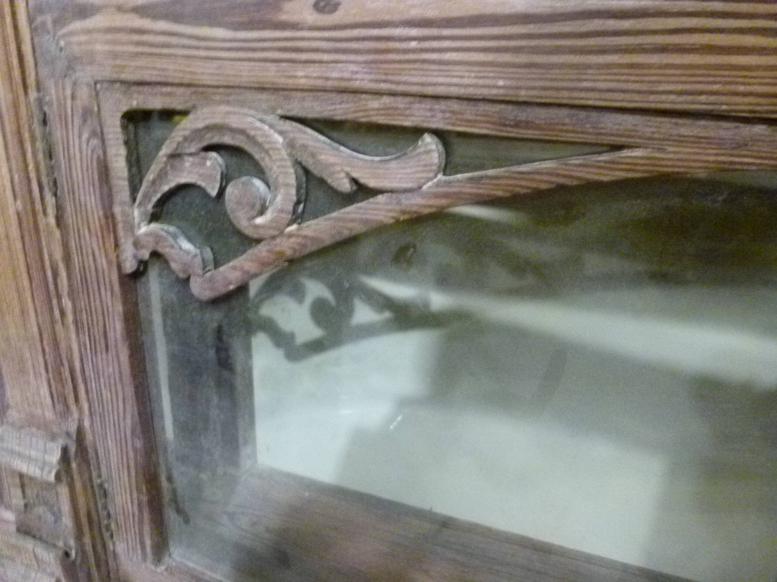 Early 20th century pharmacy window