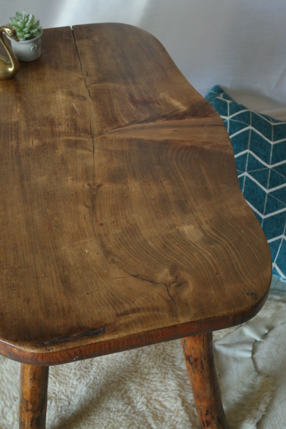 Vintage brutalist coffee table