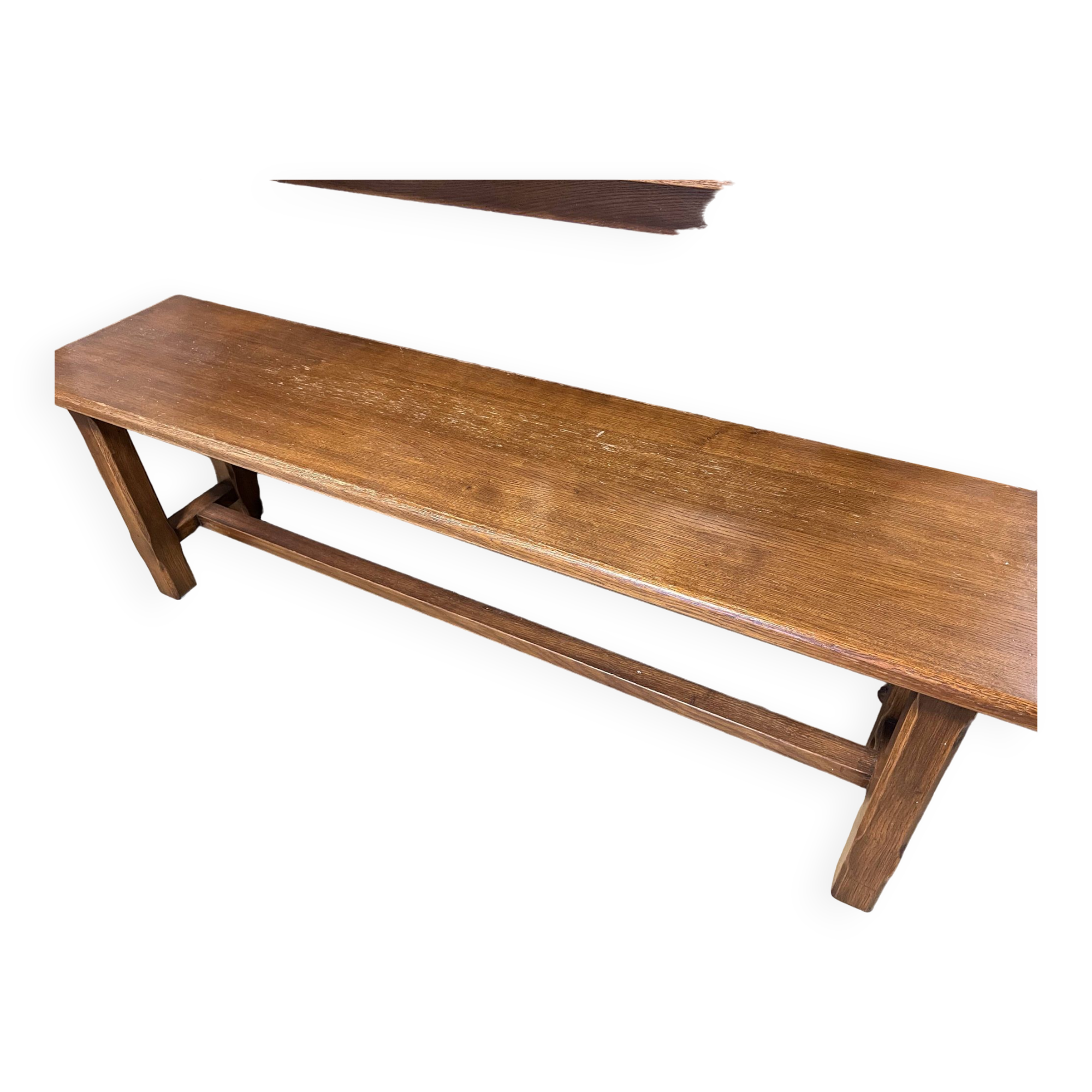 Oak bench