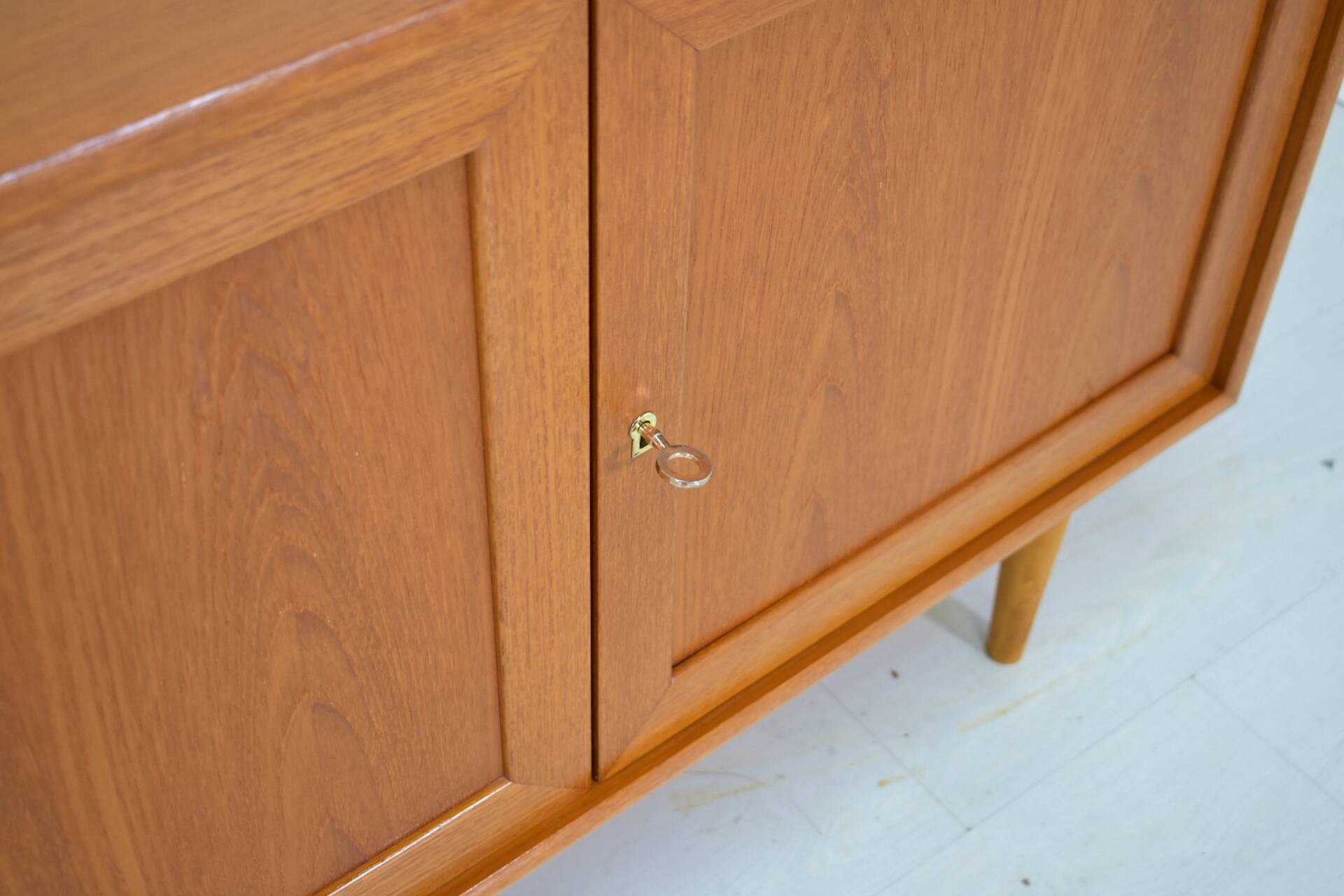 Cabinet by WK Möbel 1960s teak sideboard Scandinavian