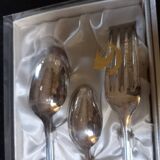 Box of 3 new silver cutlery