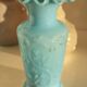 Opaline vases lot of 4