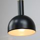 Vintage Black and Brass Pendant Lamp