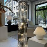 Murano glass floor lamp, Carlo Nason for Mazzega 1970s