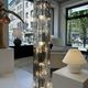Murano glass floor lamp, Carlo Nason for Mazzega 1970s