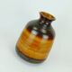 large 60s VASE ceramic model no. 1109/1 amber with red and brown