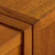 Vintage danish modular teak bookcase 1970s