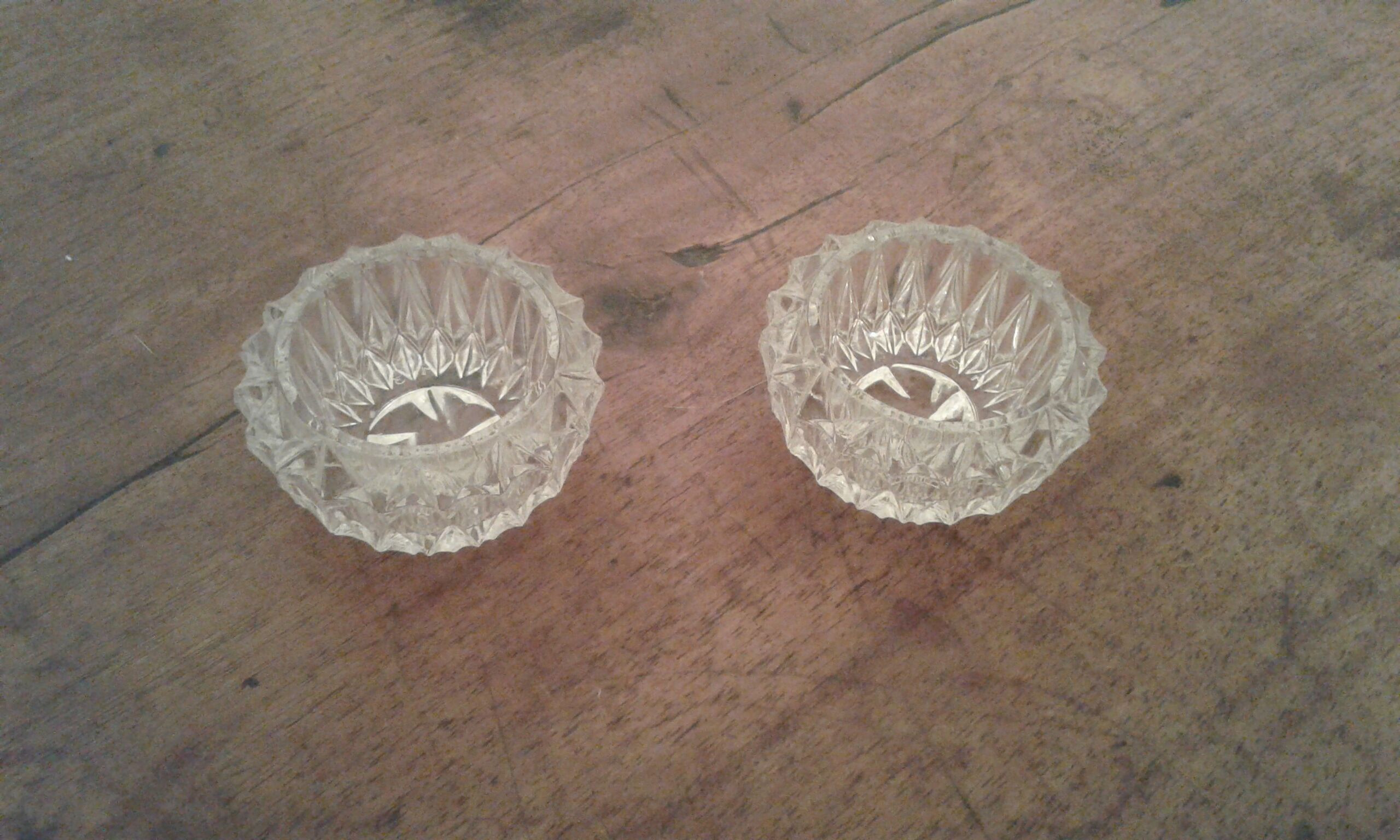 Pair of vintage salerons