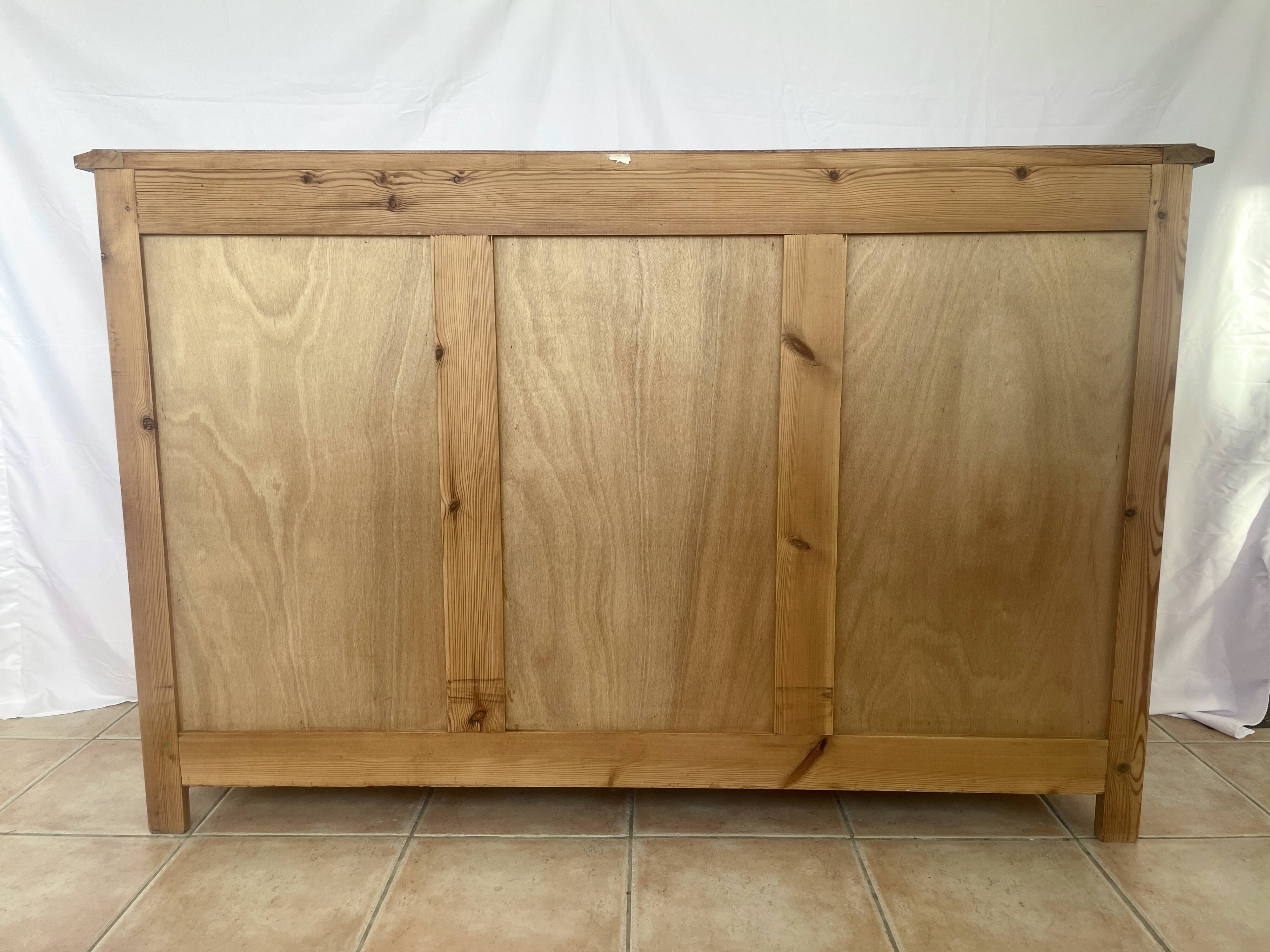 Large wooden sideboard