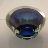 Murano Sommerso Glass Vase, Italy, 1960s