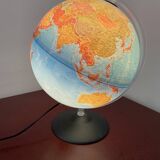 Luminous earth globe