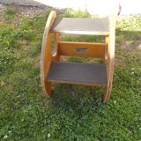 Stepladder walking foot