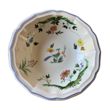 Assiette creuse Gien oiseau de paradis