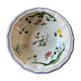 Assiette creuse Gien oiseau de paradis