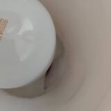Old opaline art deco washbasin lamp