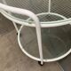 Postmodern Glass Side Table or Dessert Table