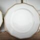 Set of 11 flat plates in Limoges porcelain by Maison Lanternier & C.