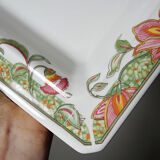 Set of 4 plates/dishes Tiffany Boutique, vintage Italian ceramic