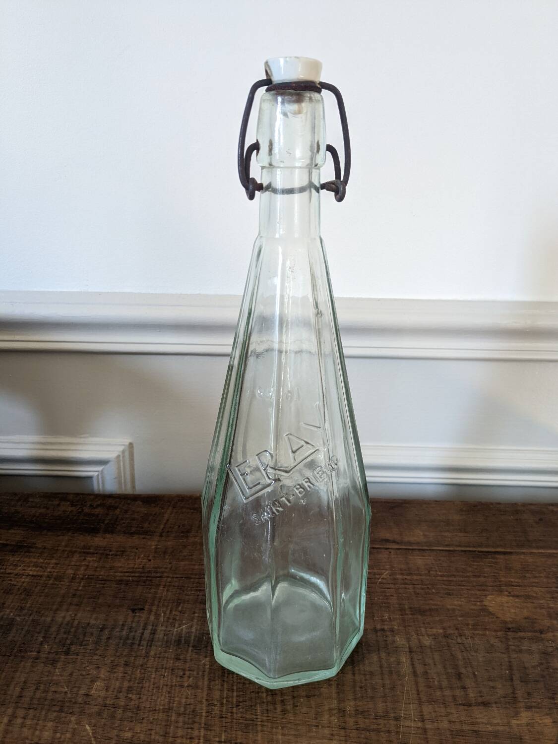 Bouteille vintage Leray Saint Brieuc