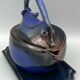 THEIERE VINTAGE PITCHER 1960 BLUE ZOOMORPH SIGNATURE TO IDENTIFY