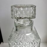 Carafe à whisky en verre années 70