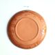 Mexican wall plate in painted terracotta, 70s
