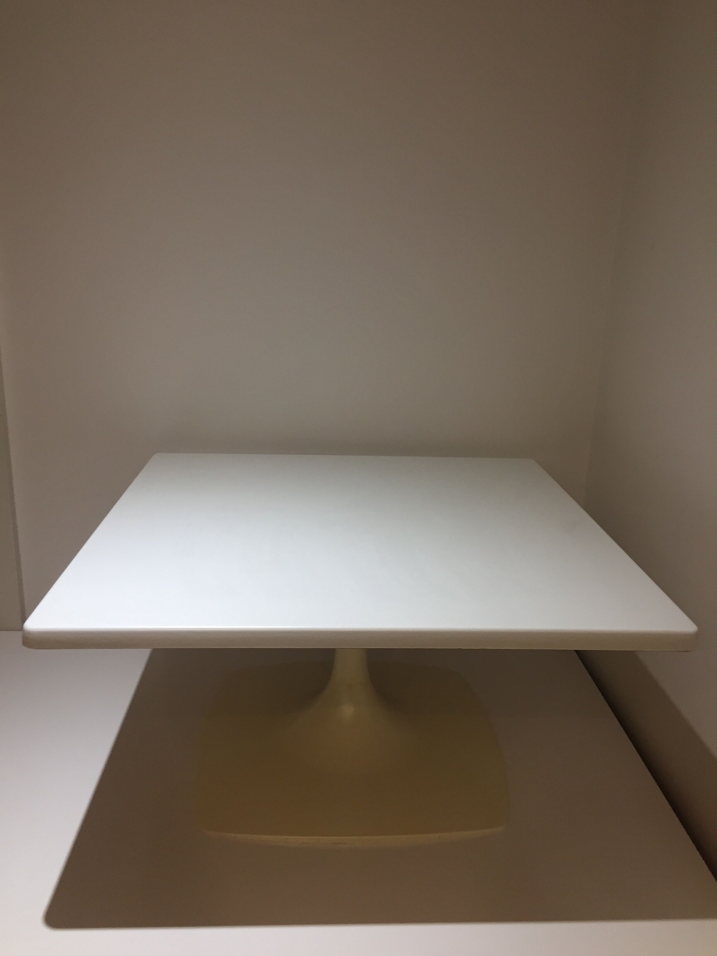 Coffee table tulip feet Stamp Nurieux, France, year 1970