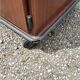 1960s roller service in mahogany and formica fournier paris