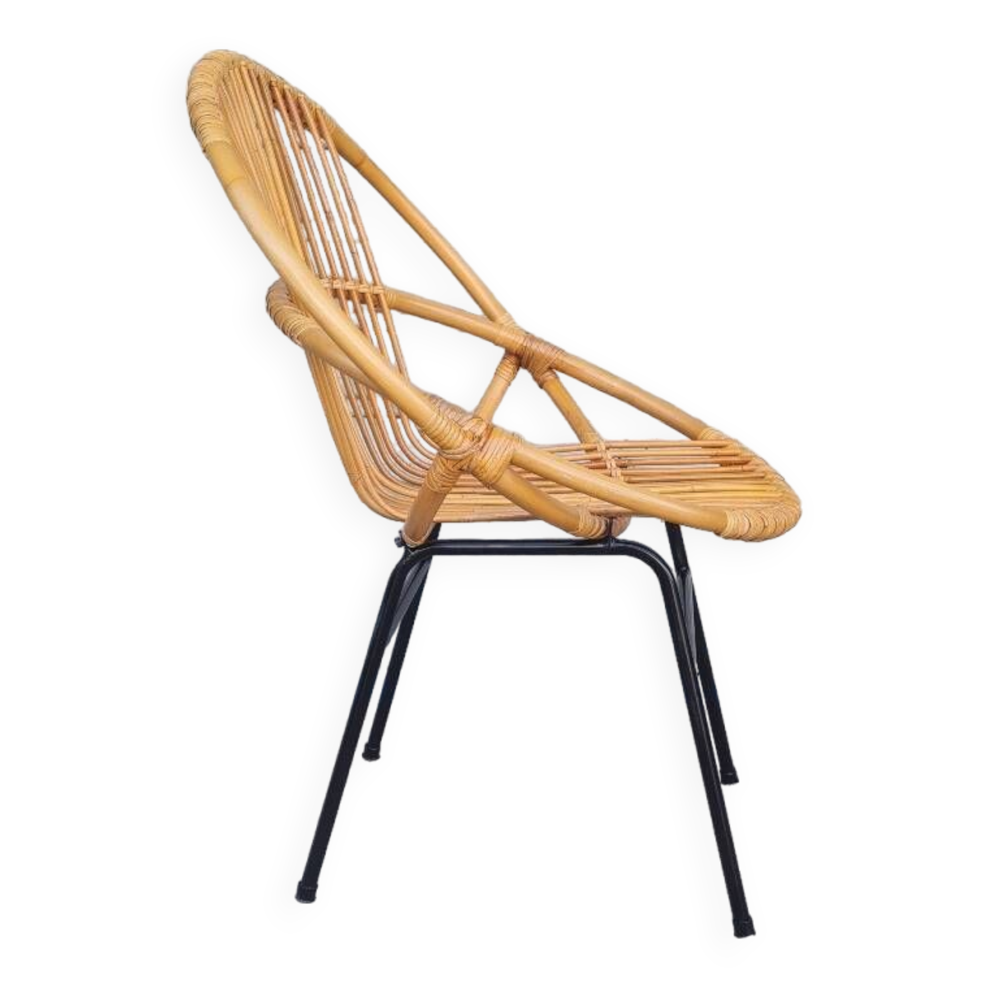 Rattan armchair