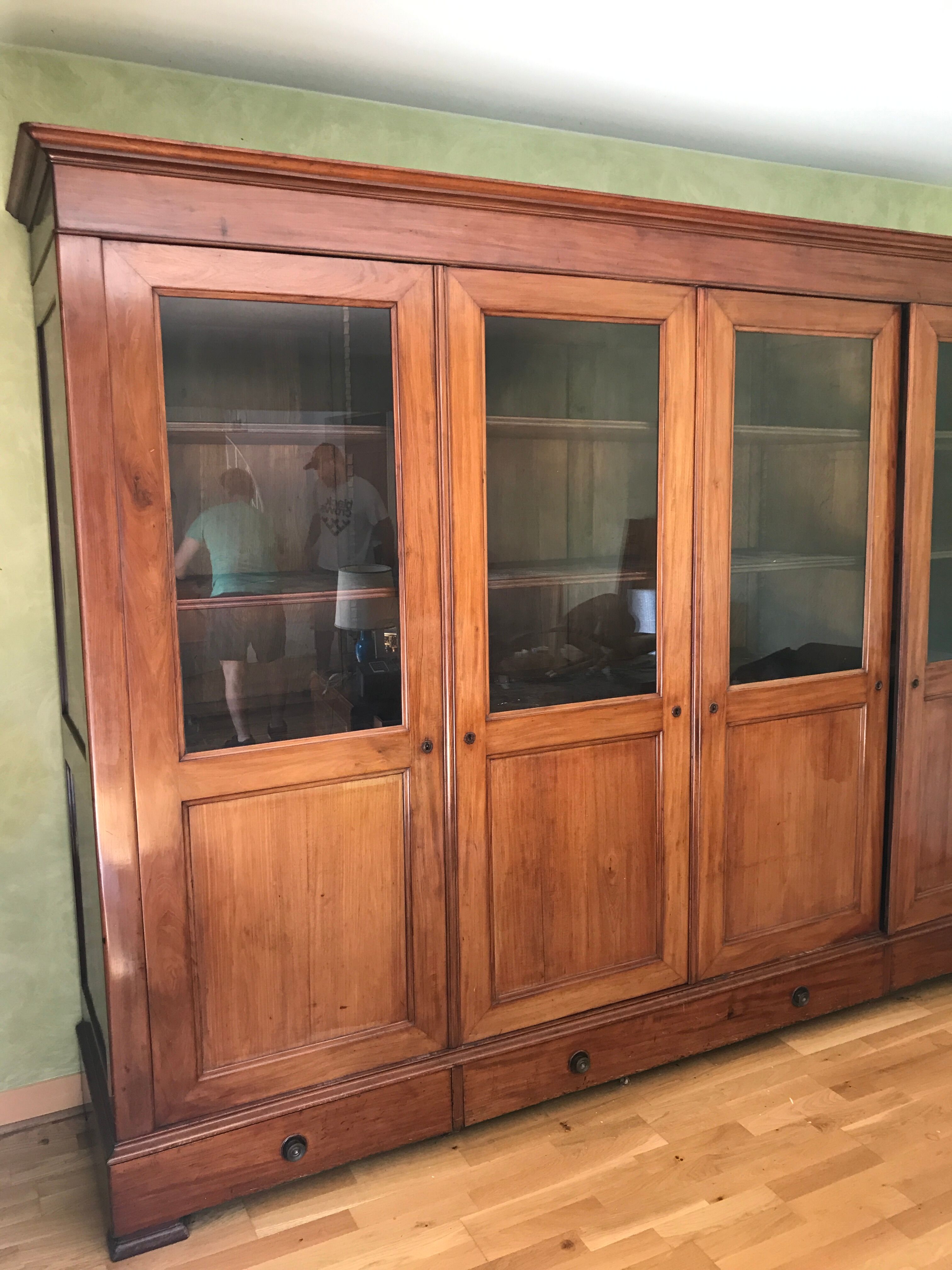 Bookcase period restoration