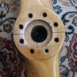Old wooden propeller