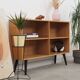 Ashen bookcase, Danish design, 1970s, production: Denmark