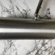 Dutch Raak brushed aluminum wall light