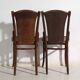 Set of 2 antique bentwood chairs by Thonet – Central Europe, circa 1900-1920