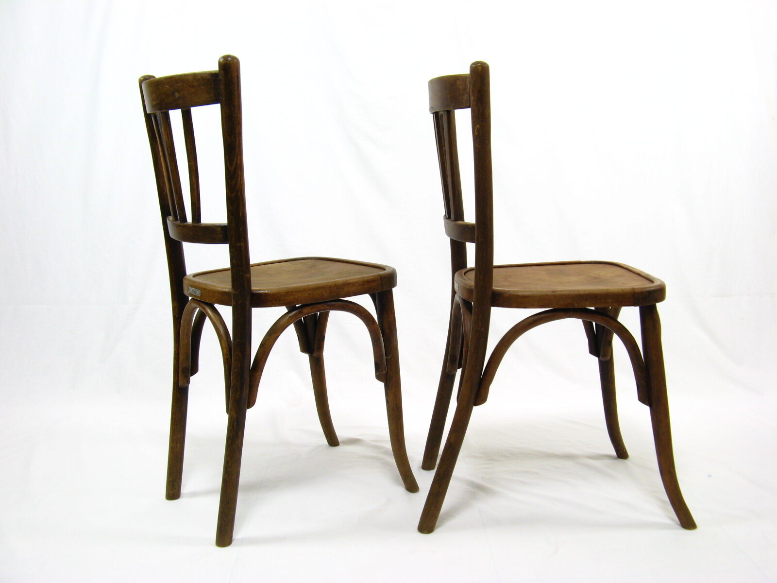 Pair of bistro chairs