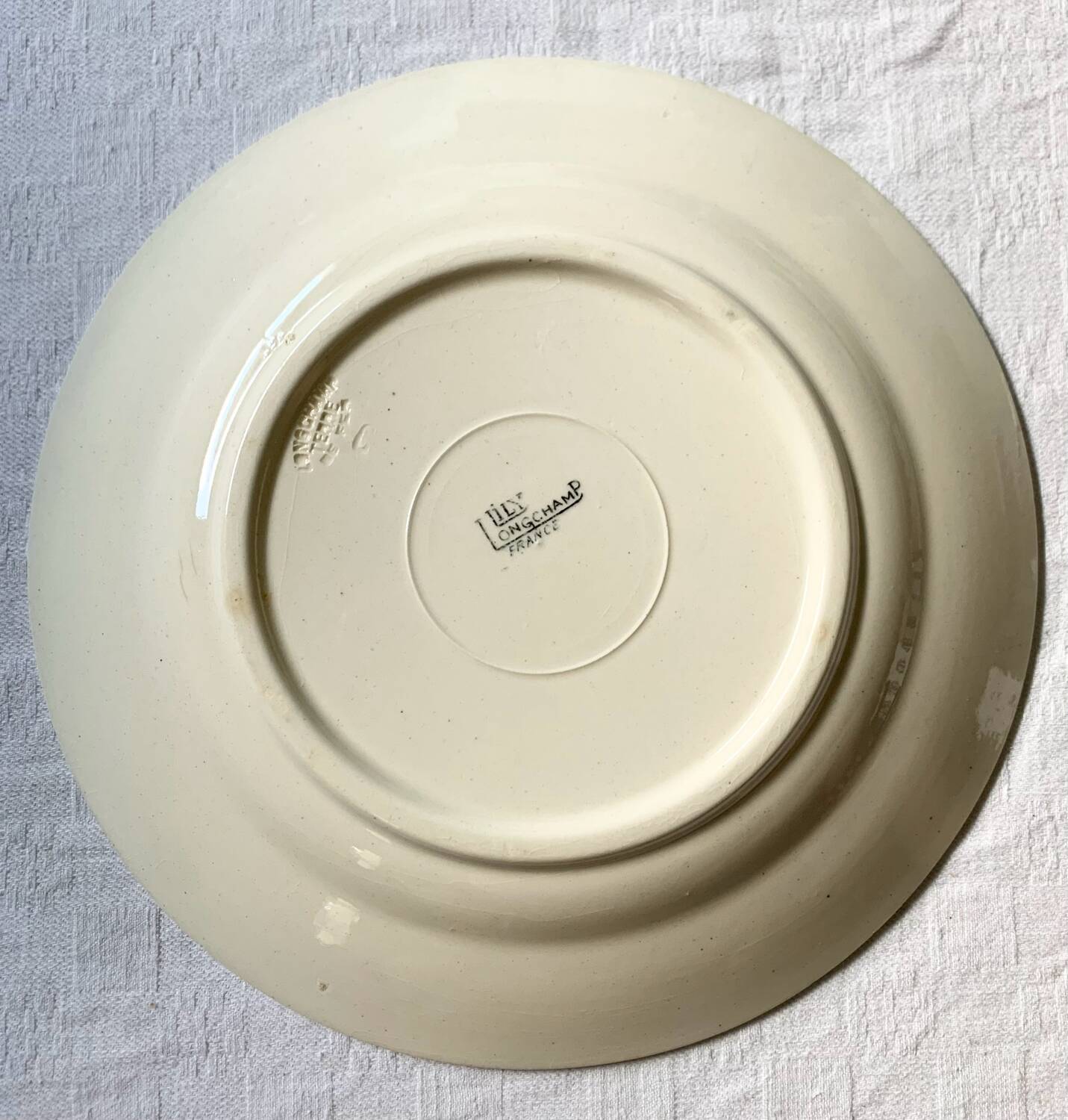 Longchamp terre de fer plates lily decor