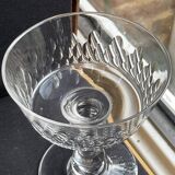 6 Baccarat Champigny champagne glasses