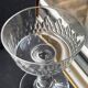 6 Coupes à champagne Baccarat Champigny