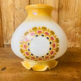 Vintage opaline pendant light 70