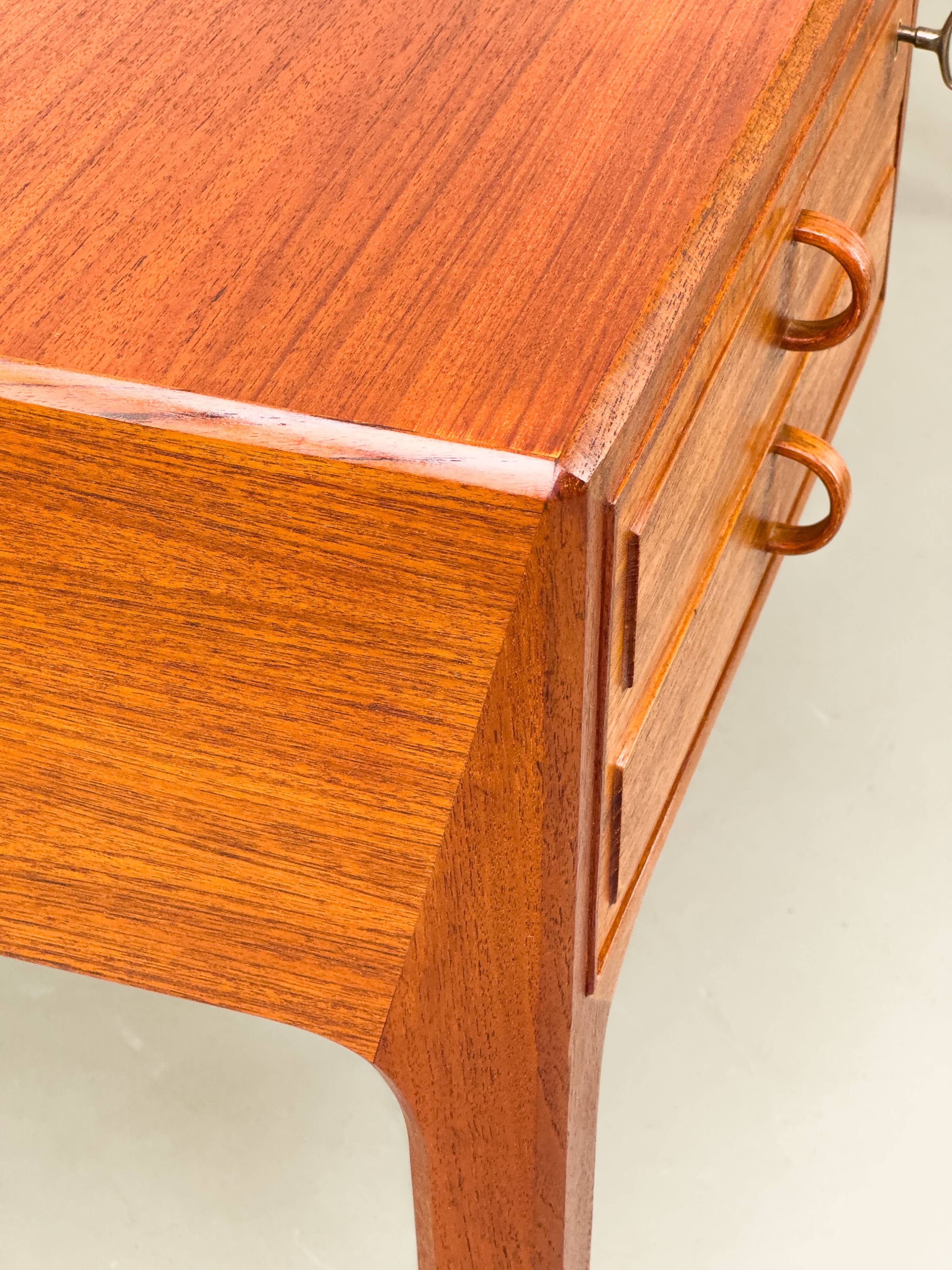 Teak Desk by Bertil Fridhagen for Bodafors, 1960s