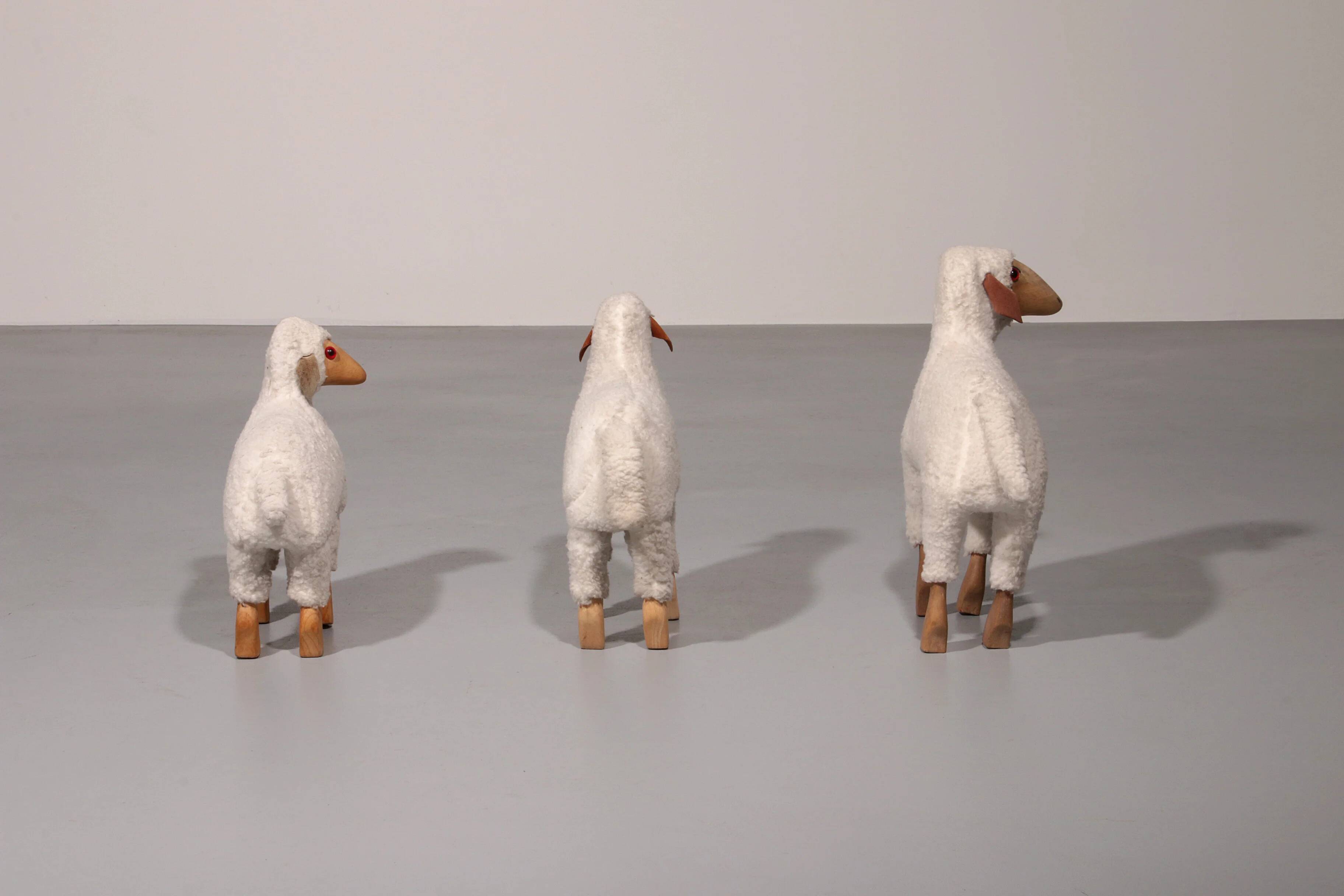 Original 'Sheep' by German designer Hanns-Peter Krafft, 1980s