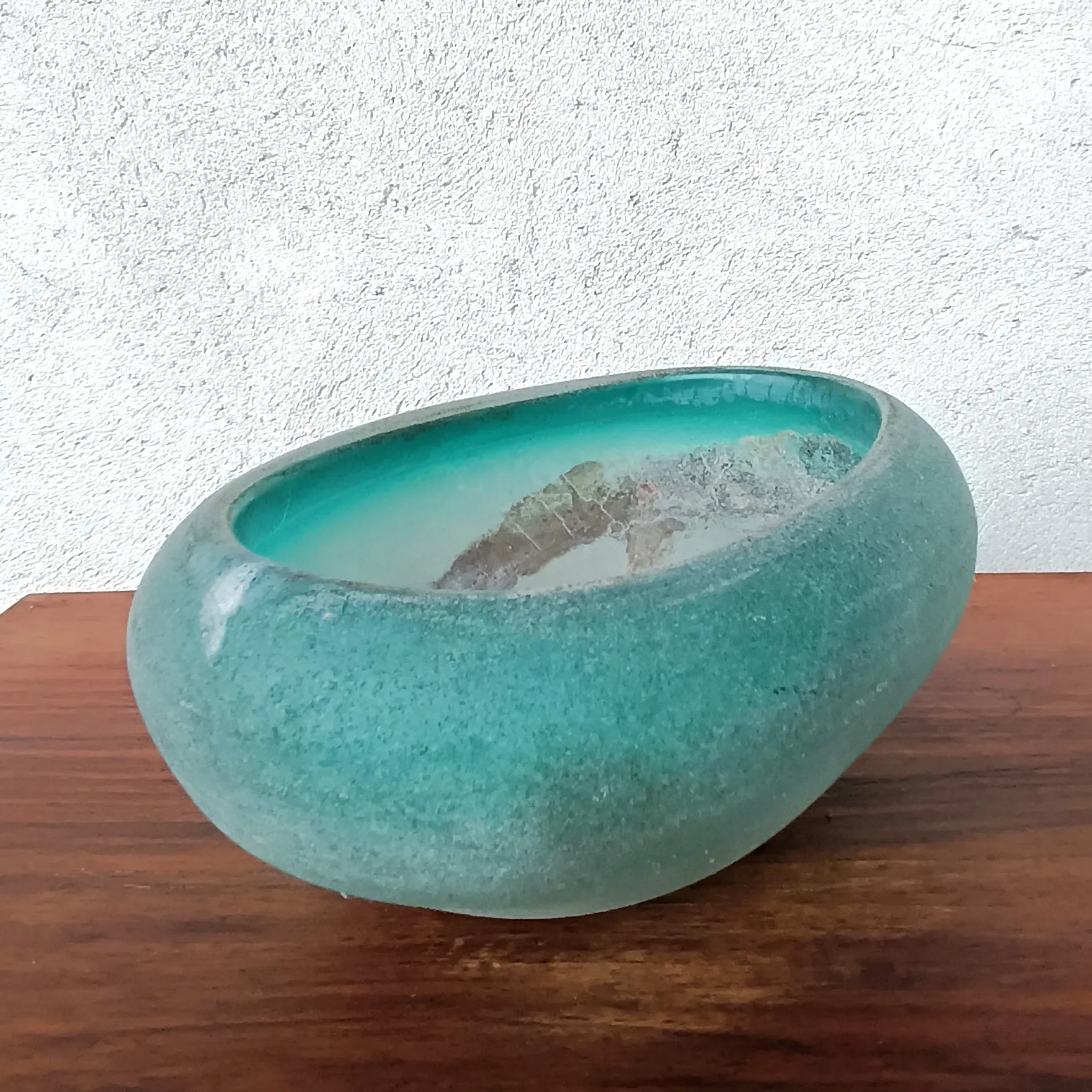 Gino Genedese (1907-1973) Murano glass bowl vase
