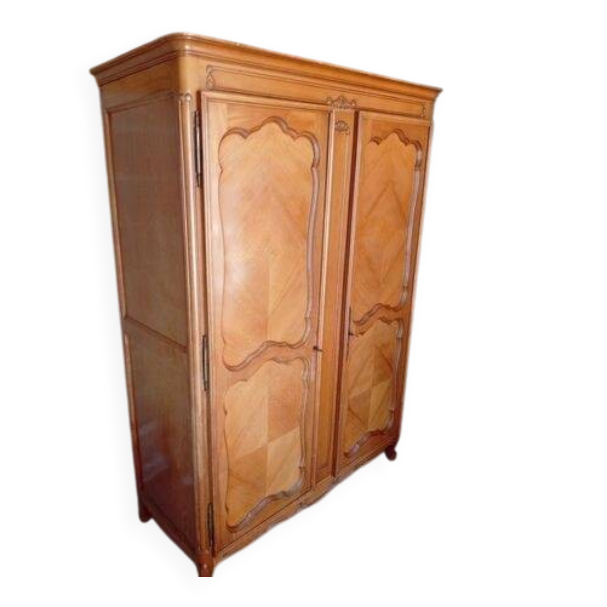 Solid wood wardrobe