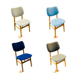 Set of four dining chairs